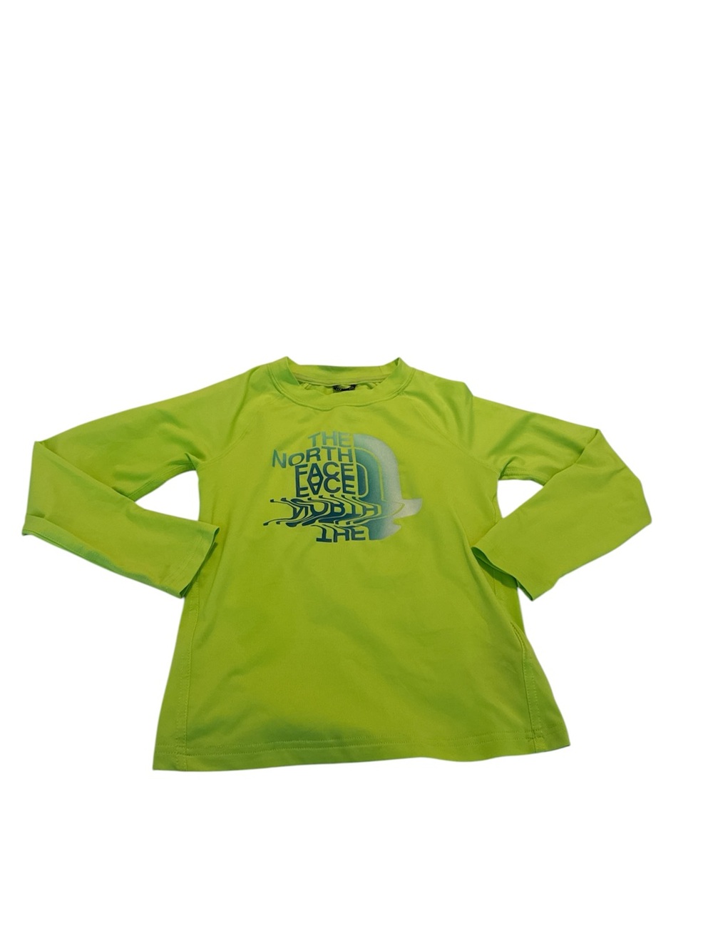 The North Face Neon Lime UPF 40+ Crew Tee
